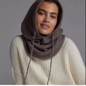 Anthropologie hooded scarf